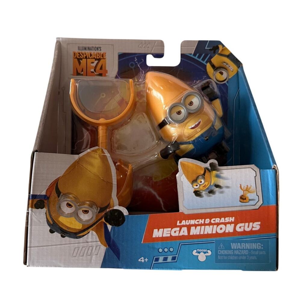 Launch & Crash Mega Minion Gus Despicable Me 4 Toy